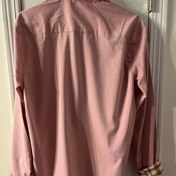 Mens pink button down shirt M - Picture 2 of 2